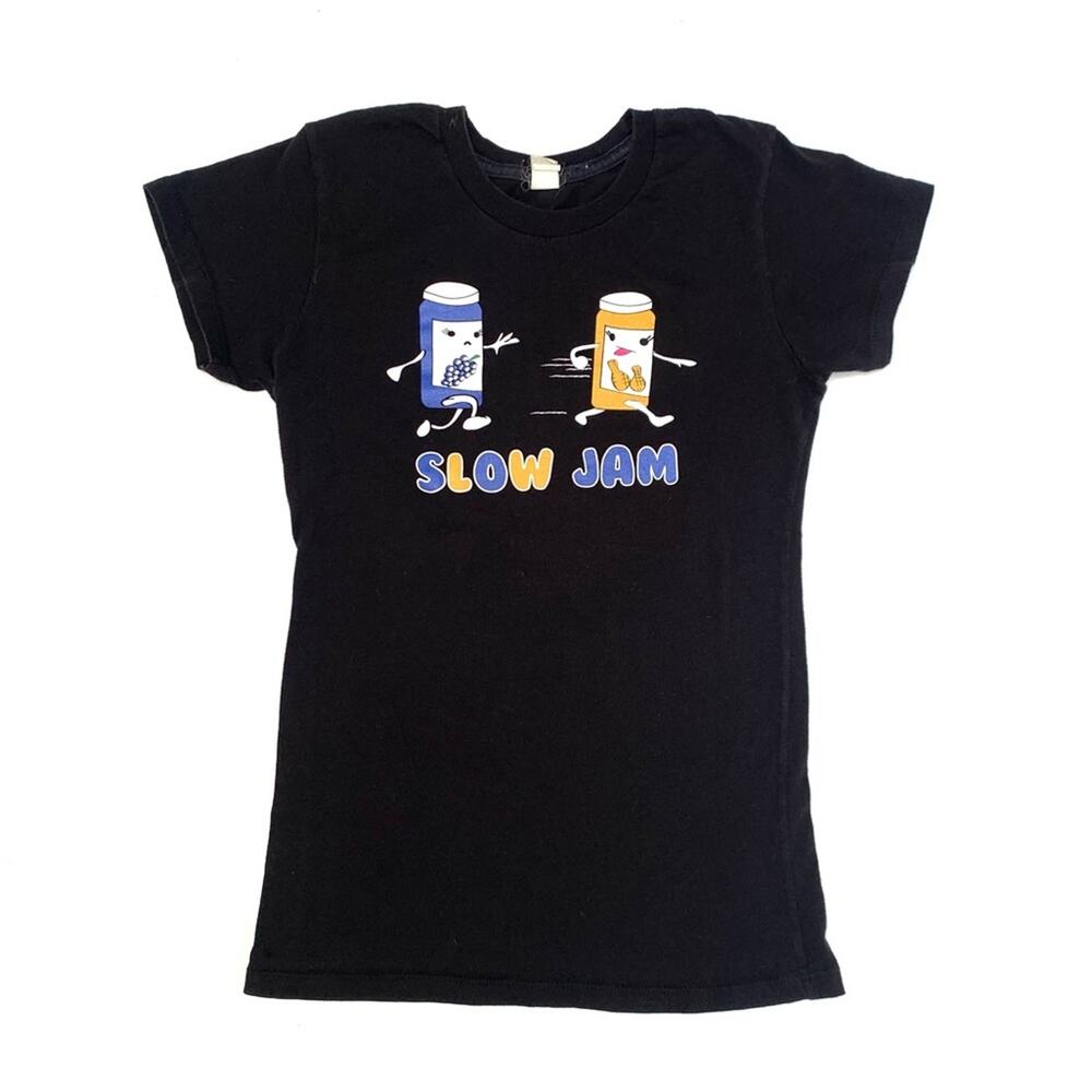 Cute Black Short Sleeve Tee Shirt
